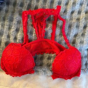 Victoria's Secret Scarlet Lace Bra